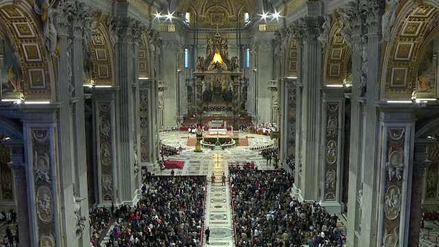 Papa celebrará oficios de Semana Santa en basílica de San Pedro y sin peregrinos