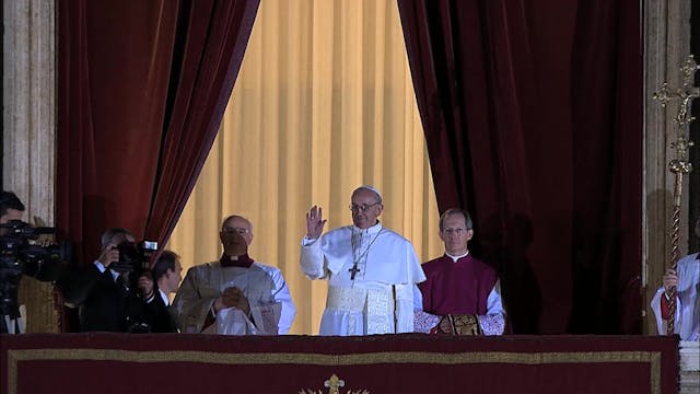 Francis begins his eighth year as pope
