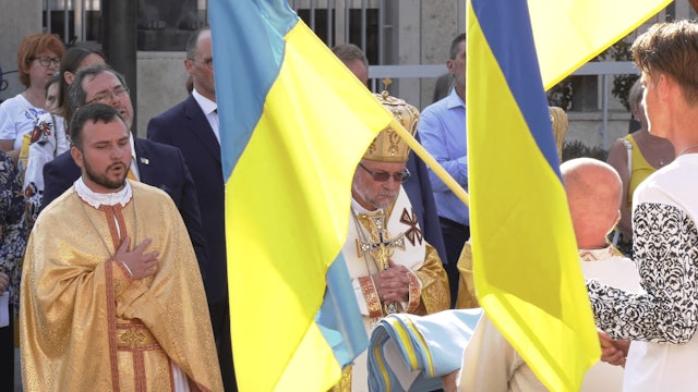 Fiesta de la independencia de Ucrania: “Se mezcla con el dolor de la guerra”