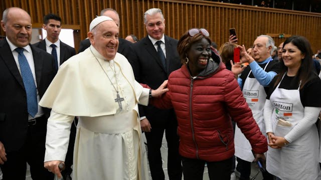 Pope Francis praises witness of 20 ma...