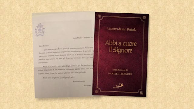 Papa envía un libro a la Curia Vatica...