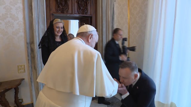 The President of Poland asks Pope Fra...