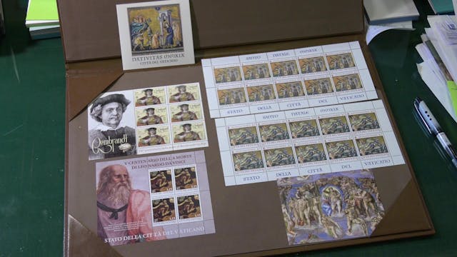 After 80 years, Vatican stamps and co...