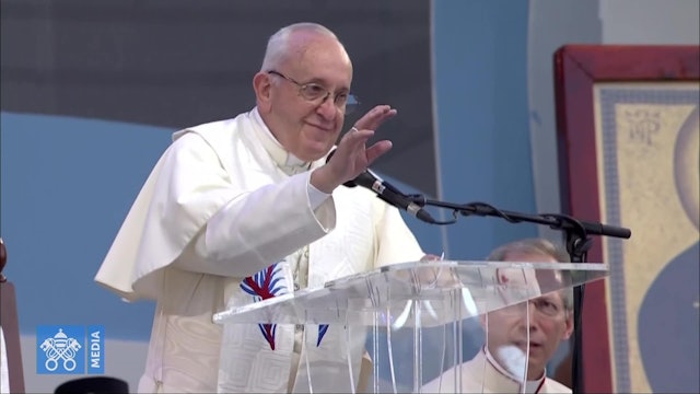 Pope Francis to youth: Your sensitivity leads you to disprove all talk