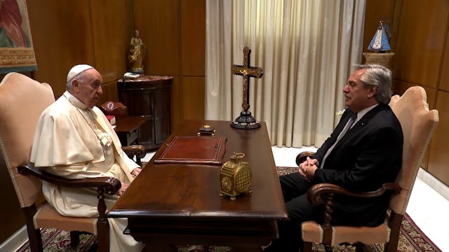 Pope Francis meets with President of ...