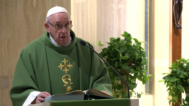Pope in Santa Marta: we do not live b...