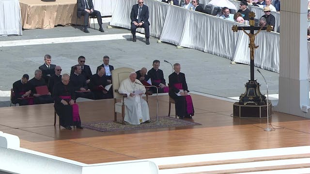 Pope in General Audience: reflects on...