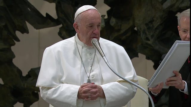 Francisco explica en la audiencia gen...