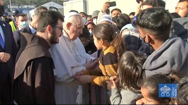 Pope Francis' words in Lesbos: We tal...