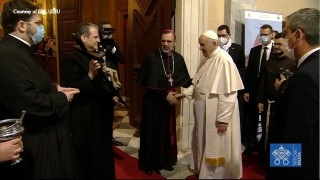 Pope to Catholics Greece: “Being a mi...