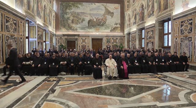 Pope Francis: Liturgy cannot become a...
