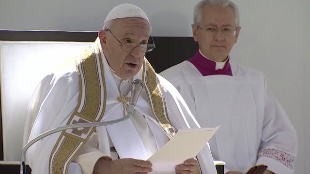 Papa pide por afectados en las inunda...