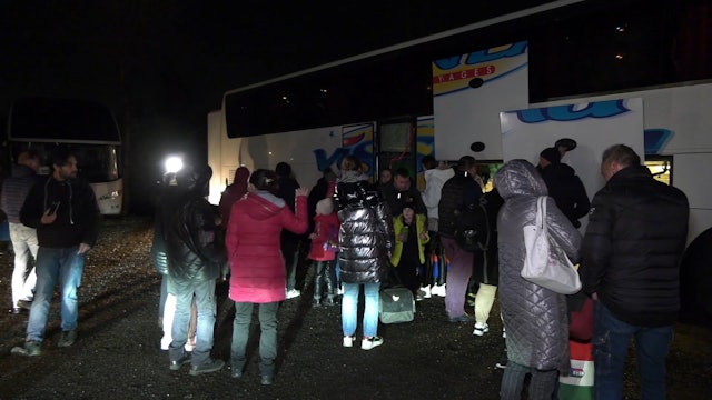 This is how Ukrainian refugee families are arriving in Rome