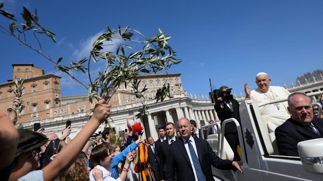 Palm Sunday at the Vatican