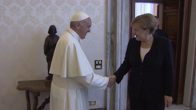 Chancellor Angela Merkel meets with P...