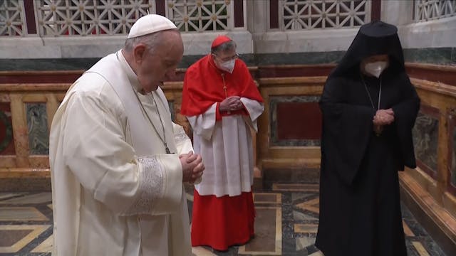 El Papa Francisco preside ceremonia e...