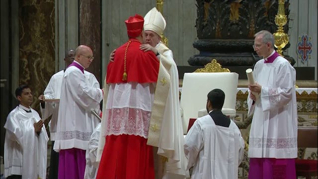 Francisco explica a nuevos cardenales...