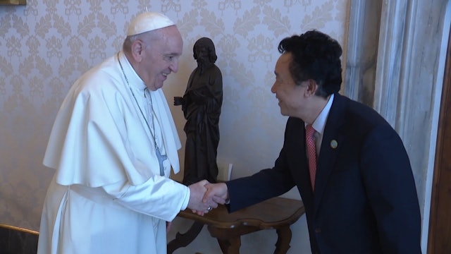 Pope Francis welcomes FAO Director-General to the Vatican