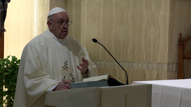 Papa en Santa Marta: No solo debemos custodiar la salud física. También el alma
