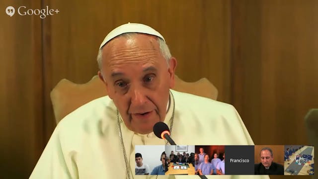 Pope Francis to dialogue with student...