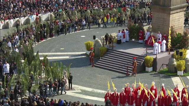 Papa preside mañana la primera ceremonia de la Semana Santa: solo y en streaming
