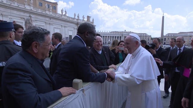 Pope greets Denis Mukwege, Congolese ...