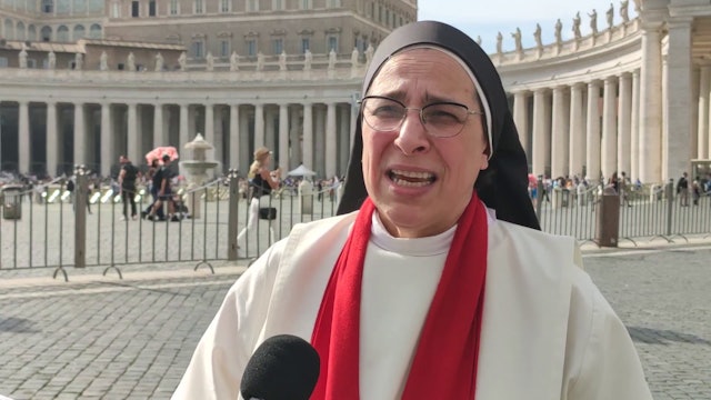 Sor Lucía Caram propone al Papa llevar un hospital de campaña a Ucrania