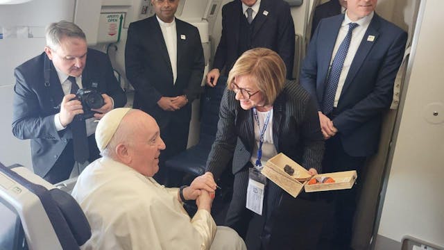 El Papa a periodistas: “Llevo esperan...
