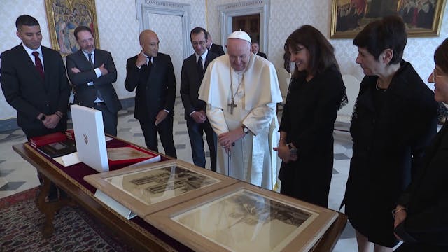 El Papa Francisco se reúne con la alc...