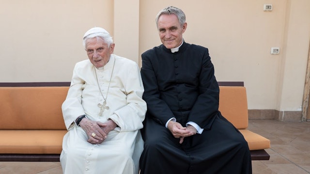 Pope emeritus Benedict XVI described his calm approach to his declining health