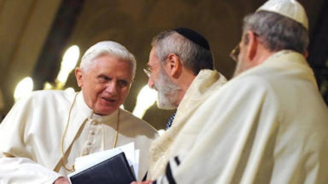 La relación de Benedicto XVI con el j...