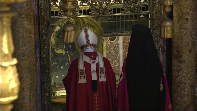Papa regala al principal líder ortodo...