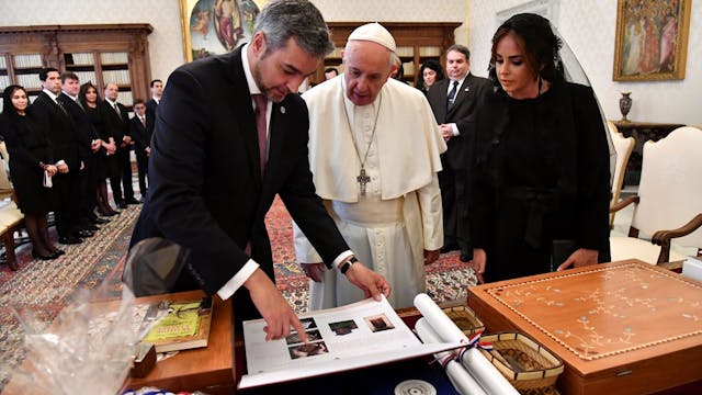 Francis to Paraguayan President I fel...