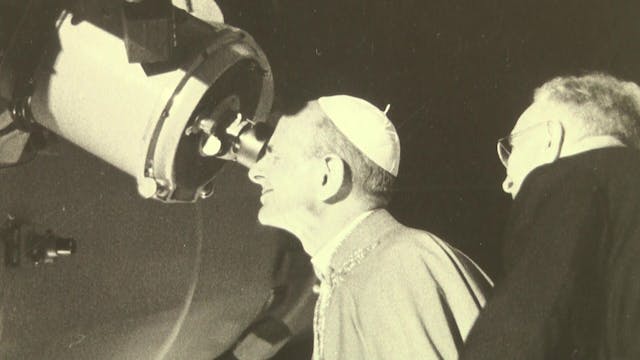 Pope Paul VI watched arrival Apollo 1...