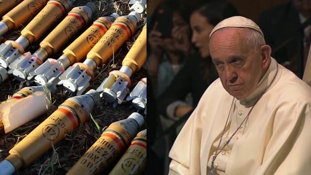 Pope Francis: Nuclear weapons poison ...