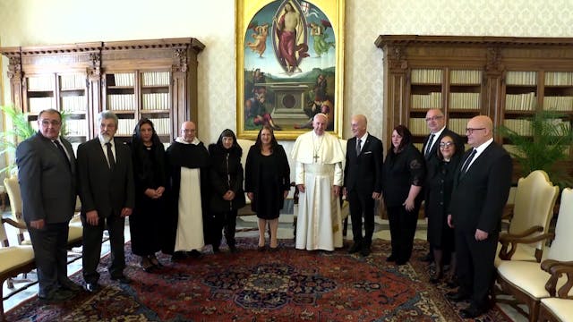 President of Malta meets Pope Francis...