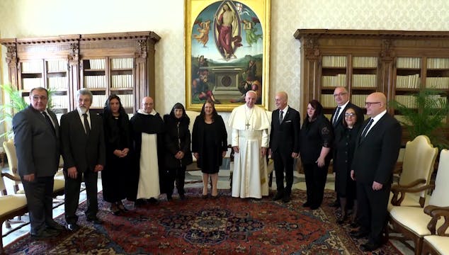President of Malta meets Pope Francis...