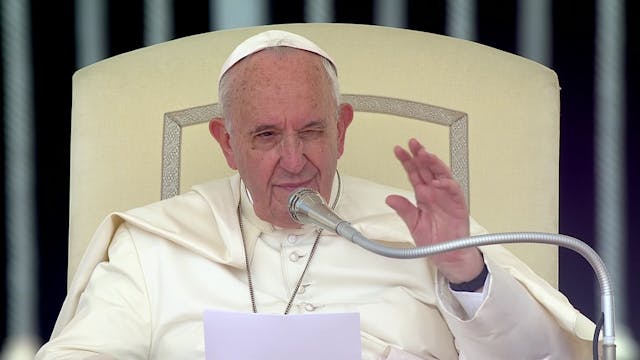 Pope speaks of apostles' unity contin...