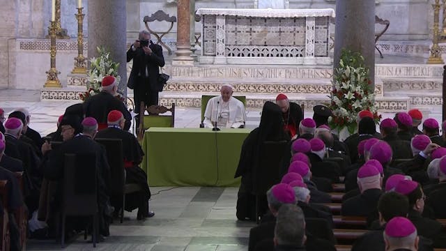Pope meets with Mediterranean bishops...