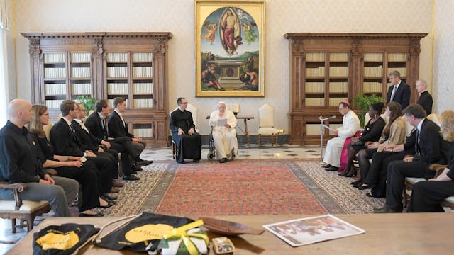 Obispo colombiano con el Papa para co...
