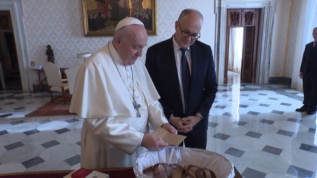 Alcalde de Roma visita al Papa para e...