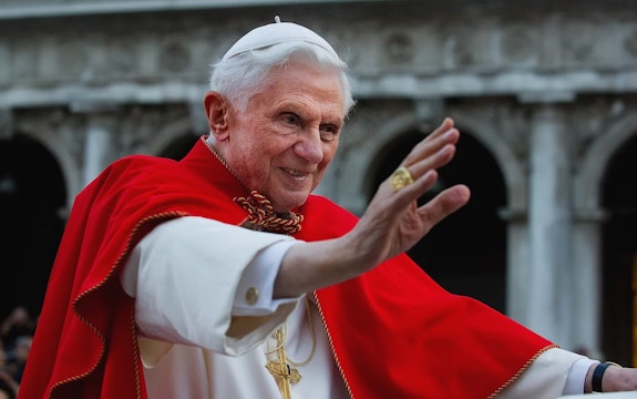 Cardinal Filoni describes Pope emeritus as a “prophet, teacher and father”