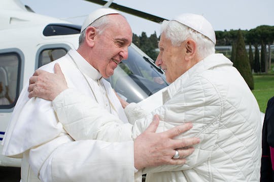 Pope Francis: I believe that Benedict...