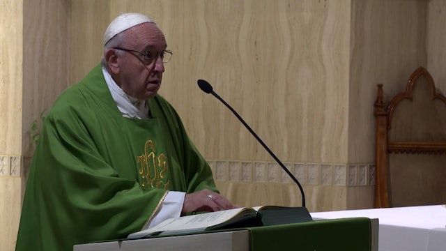 Pope Francis in Santa Marta: to achieve peace and unity learn to "endure"