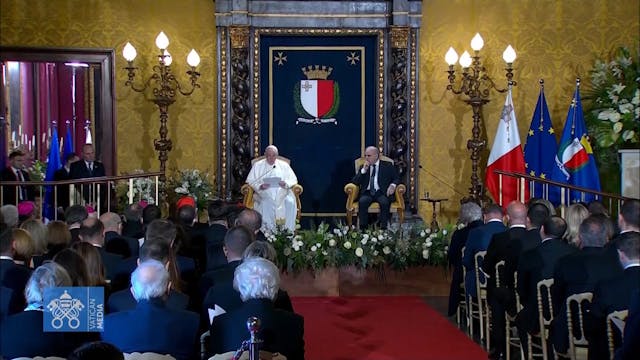 In Malta, Pope Francis condemns “nati...