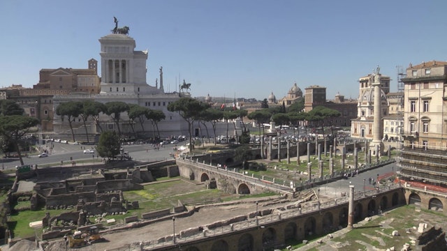 Roma muestra en una exposición las maravillas escondidas de su emperador Trajano