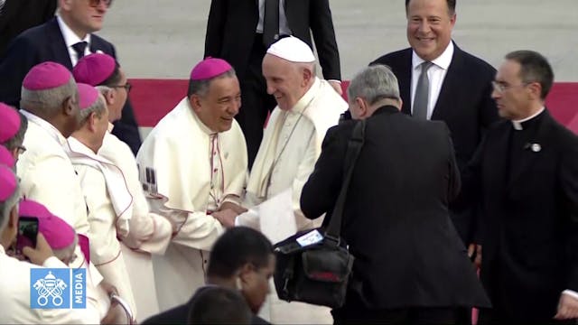 ¡El Papa llega a Panamá!