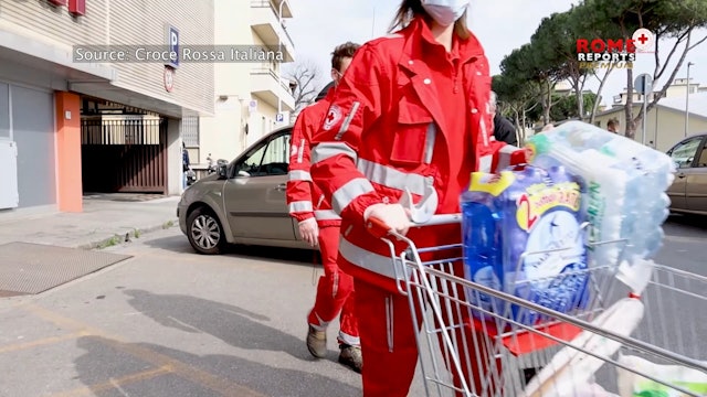 Italian Red Cross fuels solidarity to combat pandemic
