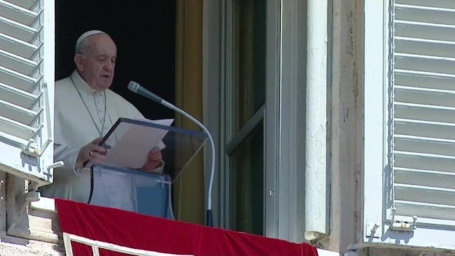 Pope Francis at Angelus: The Lord wil...