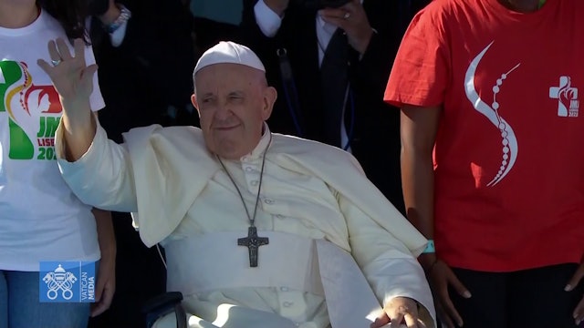 WYD welcome ceremony brings hundreds of thousands to streets to greet the Pope